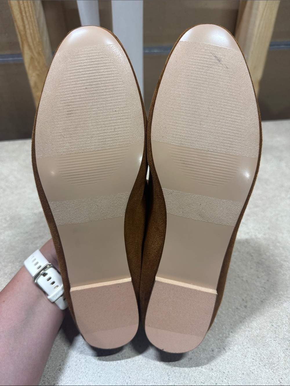 Gap Vegan Suede Ballet Flats Women's Size 9 - Picture 5 of 5